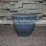 Simple Cheaper Concrete Bowl Shaped Flower Pots Planters thumbnail-1