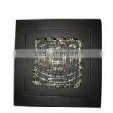 SQUARE SHAPE BLACK WALL DECOR thumbnail-1