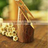 Round Wooden Stake Photo Clip thumbnail-3