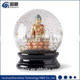 Tourist Attractions Souvenir Buddha Water Snow Globe thumbnail-1