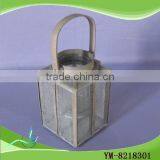 Antique Metal Lantern For Candle thumbnail-1