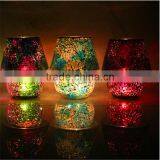 Jewish Candle Holders Glass Lamp thumbnail-4