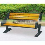 Wood Street Garden Long Bench With Backrest-HY-13 thumbnail-1