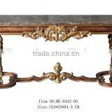 Reproduction Furniture Living Room Console Table and Mirror Set thumbnail-3