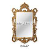 Gold Leaf Antique Marble Console Table For Home Decor Art thumbnail-3