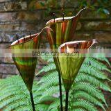 Outdoor Decoration Modern Metal Sculptures for Copper Lily Garden thumbnail-2