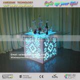 Fancy Led Table, Glass Top Table, Banquet Hall Table for 8 Seater thumbnail-5