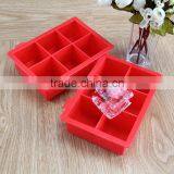 6cups Silicone Ice Cube Pass FDA/LFGB Standard