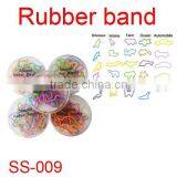 Shaped Rubber Band for Novelty Toy thumbnail-1