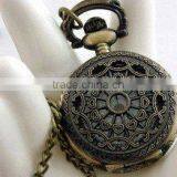 Copper Coated Robot Pocket Watch Necklace/gift/pendent Watch thumbnail-1