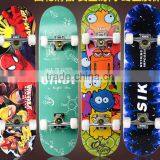 Water Thermal Transfer 4 PU Wheel Maple Sport Skateboard Good Reputation 9 Plies Longboard Skateboard Cheap