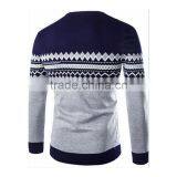 Fashion Brand Autumn Winter Men Sweaters Casual Slim Fit Long Sleeve Knitted Pullovers Knitwear Plus Size M-2XL thumbnail-2