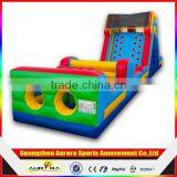 Customized Giant Combo,Castle Type and PVC Material Giant Inflatable Bouncy Obstacle Course