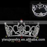 2015 Fashion Rhinestone Full RoundPageant Crowns For Adult H172-174 thumbnail-2