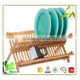 China Wholesale Custom Bamboo Roll-up Dish Drying Rack thumbnail-5