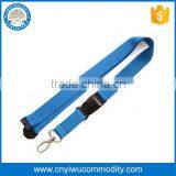 New Style Nylon Printed Lanyard With Wine Glass Holder