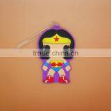 Cute Cartoon Animals Luggage Tags, Colorful PVC Travel Suitcase Bag Label thumbnail-4