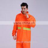 Oem Custom Reflective Yellow Keep Warm Oxford Rain Coat Waterproof Work Uniforms thumbnail-2