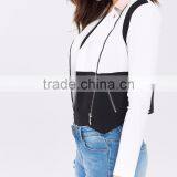 2016 Hot Sale Wholesale Life Bomber Types Fabric Material Jacket for Women thumbnail-6