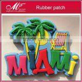 Factory Embossed Logo Cute Rubber Label PVC Rubber Patch thumbnail-3