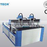 XJ1212 Two Heads Dual Spindles Cnc Stone Cutter Router With CE thumbnail-2