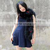 CX-S-26A Popular Fashion Wholesale High Quality Raccoon Fur Scarf For Women thumbnail-6