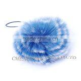 CX-A-54F Rabbit Fur Mobile Phone Strap Promotional Fur Keychain thumbnail-4