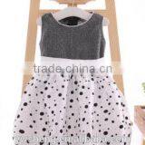 2016 New Summer Baby Girl Polka Dot Dress Princess Dress Lantern Puffy Pettiskirt Tutu thumbnail-3