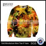 Cheap Price OEM Long Sleeve Crew Neck Sweatshirt Custom Star Sky Sweatshirts With Low MOQ Sweat Shirts Apparel For Men thumbnail-3