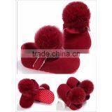 2017 New Design Cotton Prewalker Hook and Loop Many Colors Kids Shoes Girl thumbnail-3