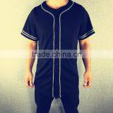 Quick Dri-Fit Unisex Baseball T Shirt Baseball Tops Custom Blank Baseball Jersey Plain Baseball Tee Shirts Wholesale thumbnail-2