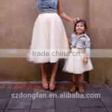 2017 New Arrive Tulle Skirt Mother And Daughter Matching Dresses thumbnail-4