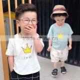 S17373A Wholesale High Quality New Kids t Shirt Summer Boys Cotton t Shirt thumbnail-1