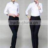 Juqian ODM/OEM Formal Airline Stewardess Uniform Black Air Hostess Uniform for Air Hostess Costume thumbnail-5