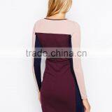 Mamalicious Color Block Body-Conscious Dress China Supplier thumbnail-4