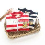 Spring Casual Style Striped Cotton Wholesale Girls Jacket thumbnail-1