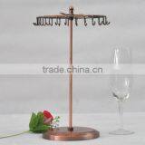 Jewelry Display, Bracelet &necklace, Round Revolving, Alloy, Copper Tone, 30x20cm.1pc,8seasons thumbnail-1