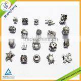 Customized Logo is OK Custom Metal Logo Beads thumbnail-6
