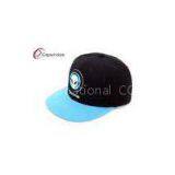 Large Classic Flat Embroided Hip Hop Baseball Caps With Matched Peak thumbnail-1