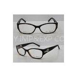 Stylish Rectangle Acetate Mens Eyeglasses Frames With Italy Design, Lightweight