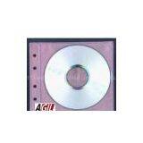 Un-woven PP Sleeve (GLOSSY PP) for 2 CD, FOUR HOLES