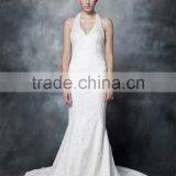 Gorgeous Mermaid Halter Neck LACE Wedding Dress GOWN AS29102 thumbnail-3