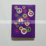 Lighting up versatility gift personal article moderate thickness colorful shiny journal in a modern style