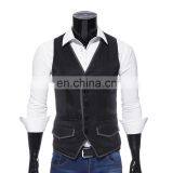 Customized Waistcoat Casual V-neck Sleeveless Jacket Uniform Suit Vest Men thumbnail-5