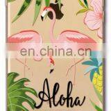 Soft Gel Clear Phone Case Printed Flamingo Phone Case Cover thumbnail-5