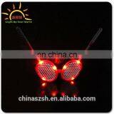 New Design Fashionable LED Flashing Sunglasses,Light-up Sunglasses,heart-shaped Sunglasses