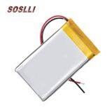 Ultrathin Rechargeable 3.7v 80mAh 351525 Lipo Battery for Wearable Device thumbnail-3