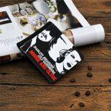 Sublimation Leather Folded Thin-short Purse Black thumbnail-2