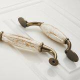 Dali Stone - Grain Ceramic Handle Classic High - Grade European Garden Cabinet Drawer Drawer Door Handle Antique Chinese thumbnail-3