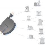 Single Side Pull Out 2 Pole Retractable Cable Reel thumbnail-3